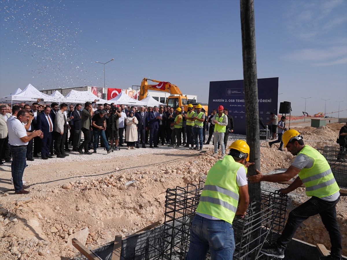 Sanayi ve Teknoloji Bakanı Mehmet Fatih Kacır, Mardin'in Yeşilli ilçesindeki 2. Organize Sanayi...