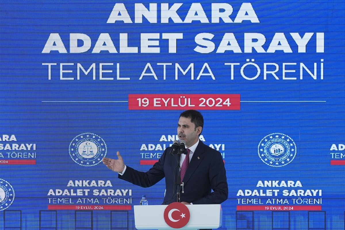 Ankara'da 6 ayrı binada hizmet veren adliyenin yerine, 312 bin metrekarelik alanda yapılacak...