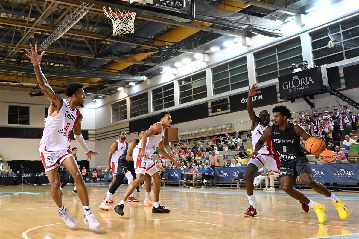 Basketbol Şampiyonlar Ligi ön eleme turnuvalarında, Türkiye'den Aliağa Petkimspor ile Fransa ekibi...