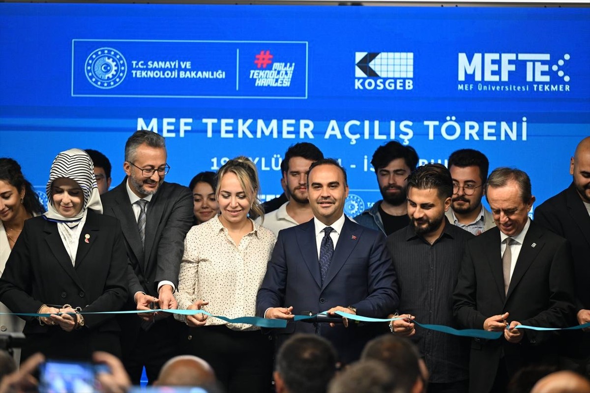 İstanbul'da, MEF Teknoloji Geliştirme Merkezi'nin (TEKMER) açılış töreni gerçekleştirildi. Sanayi...