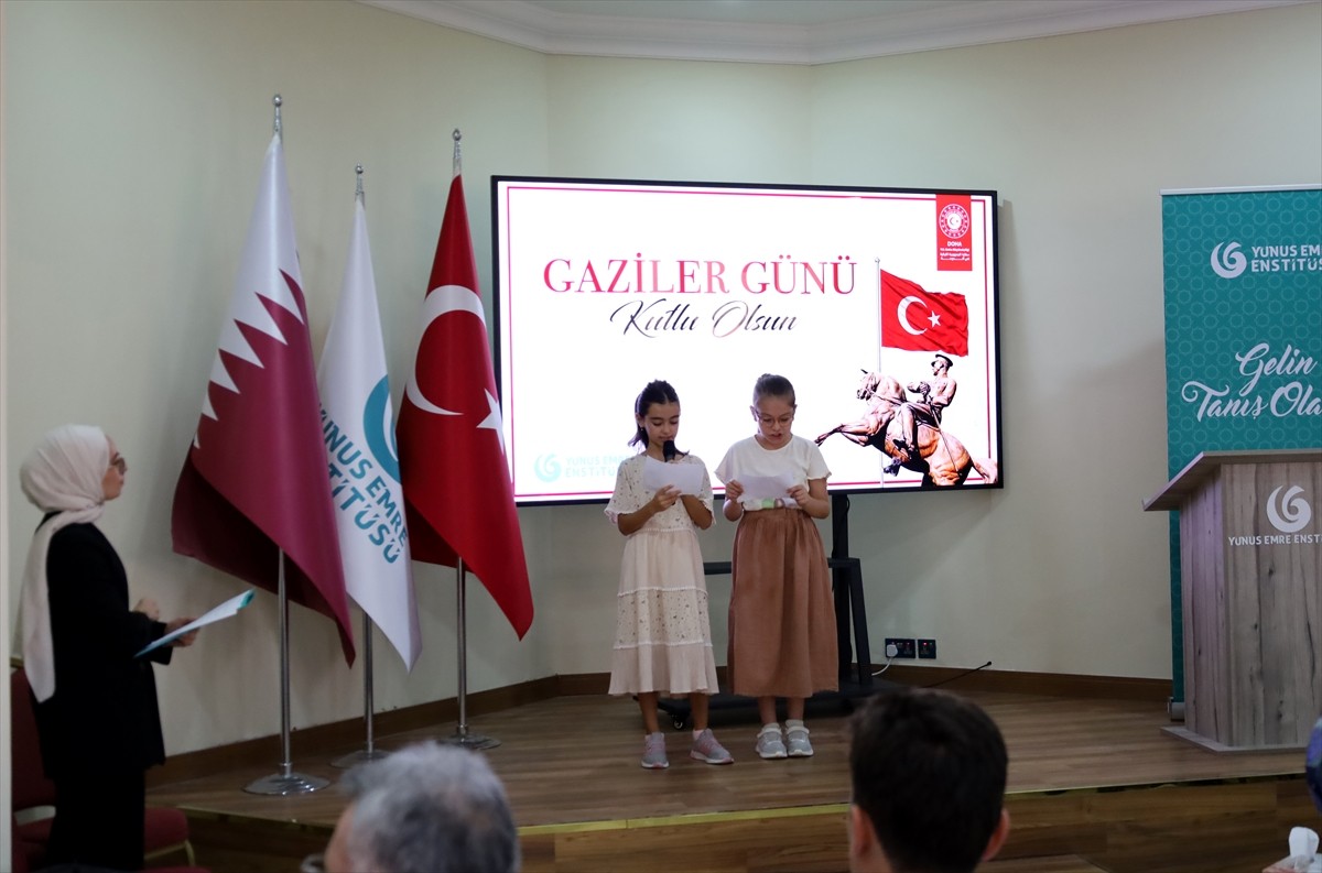 Türkiye'nin Doha Büyükelçiliği, şehitler ve gazileri anmak amacıyla Gaziler Günü programı...