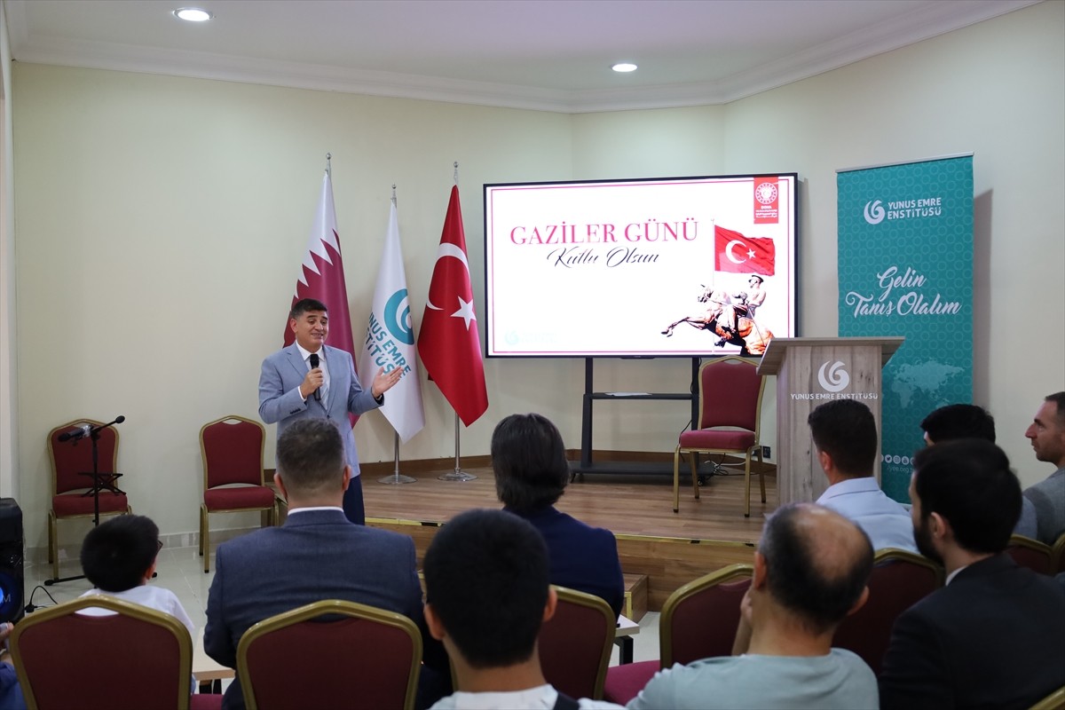 Türkiye'nin Doha Büyükelçiliği, şehitler ve gazileri anmak amacıyla Gaziler Günü programı...