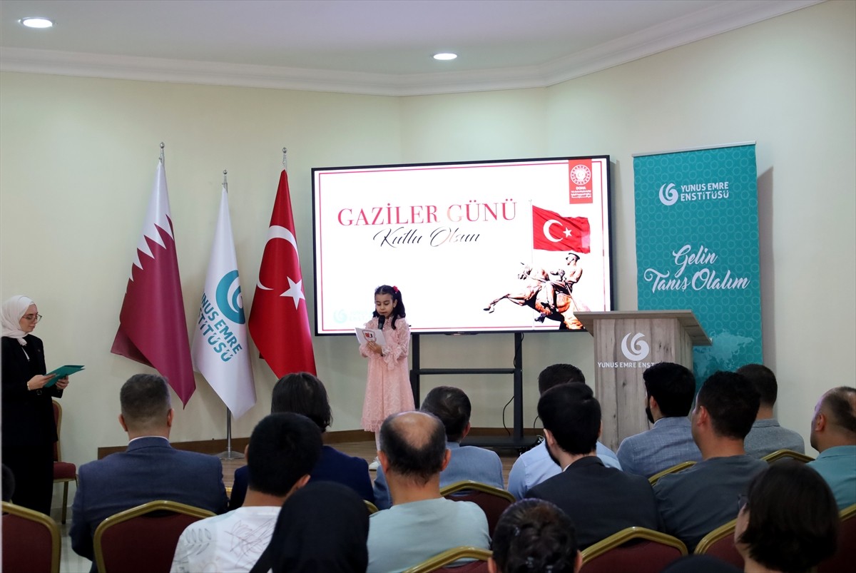 Türkiye'nin Doha Büyükelçiliği, şehitler ve gazileri anmak amacıyla Gaziler Günü programı...