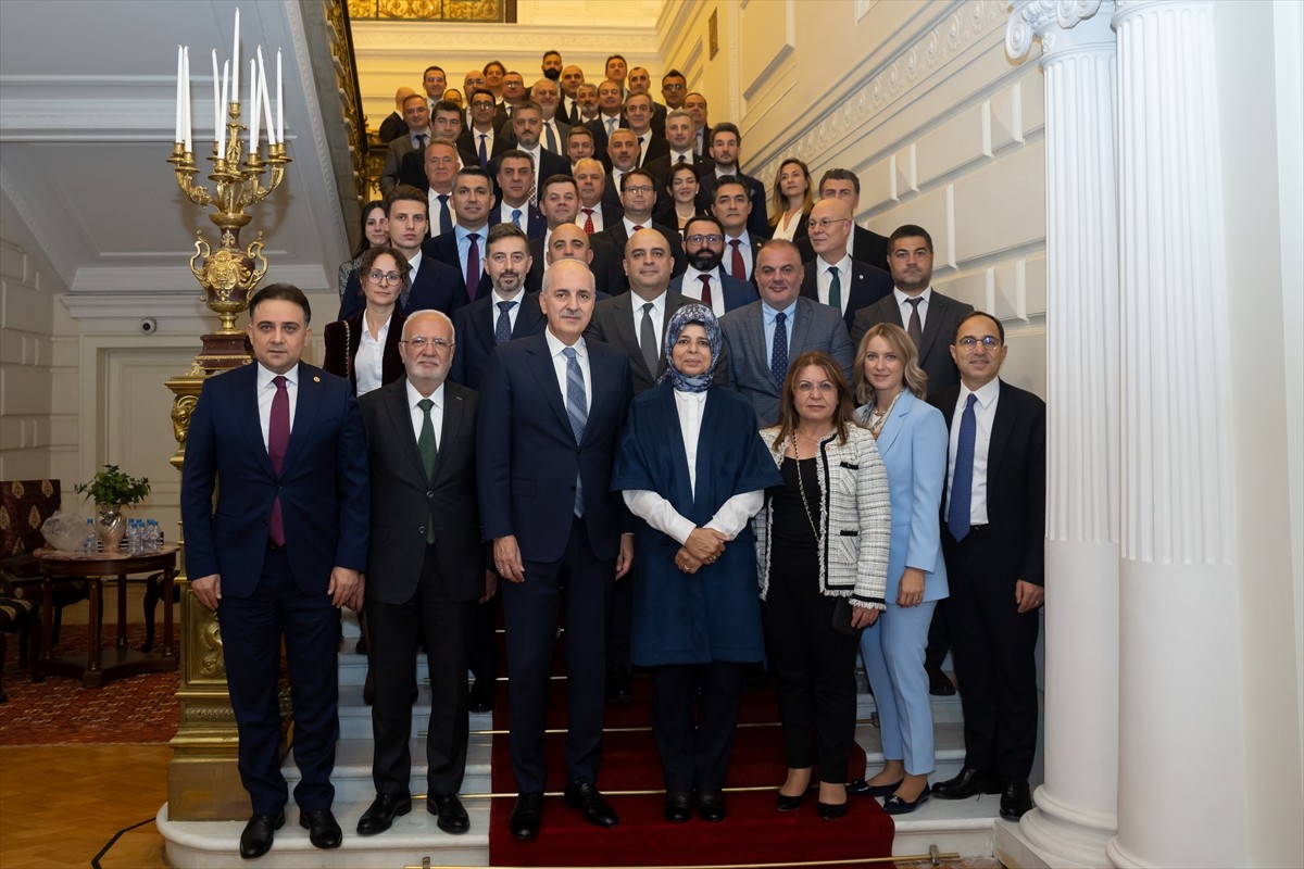 TBMM Başkanı Numan Kurtulmuş, Rusya’nın başkenti Moskova’da, Türkiye’nin Moskova Büyükelçisi Tanju...