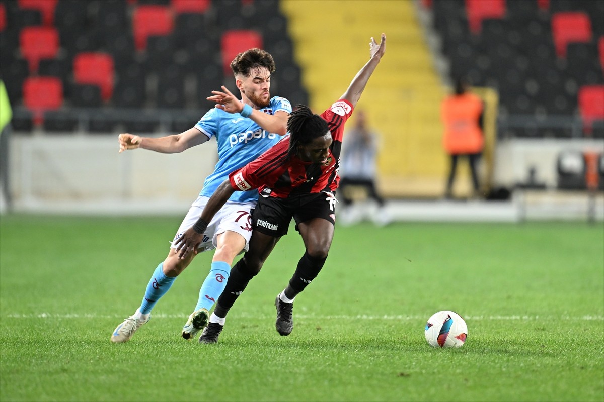 Trendyol Süper Lig'in 6. haftası Gaziantep FK ile Trabzonspor Gaziantep Büyükşehir Stadında...