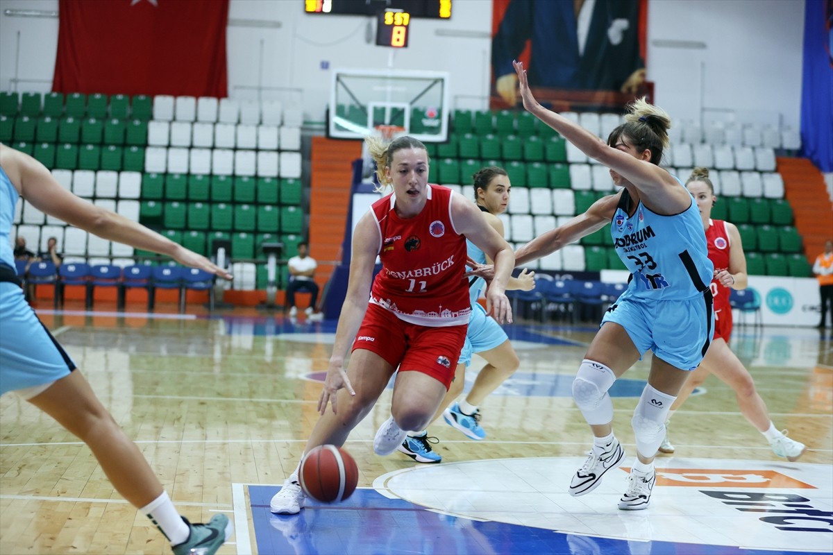 Basketbol FIBA Kadınlar Avrupa Kupası'nın ön eleme turu rövanşında YTR Gayrimenkul Bodrum...