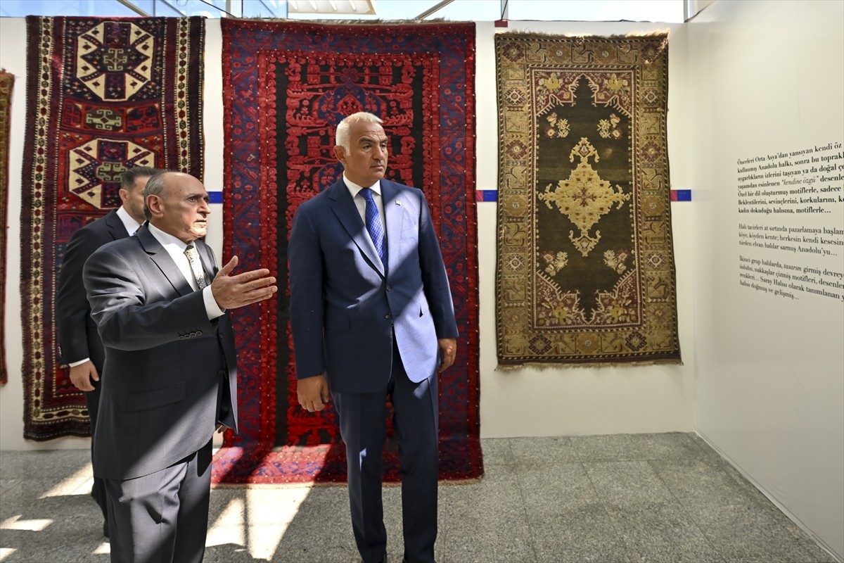 Kültür ve Turizm Bakanı Mehmet Nuri Ersoy, Ankara Kültür Yolu Festivali kapsamında ATO...