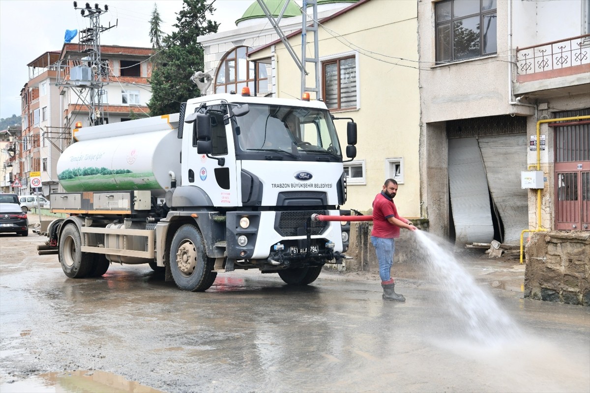 Trabzon'un Arsin, Araklı ve Sürmene ilçelerinde 20 Eylül'de meydana gelen taşkın ve heyelanların...