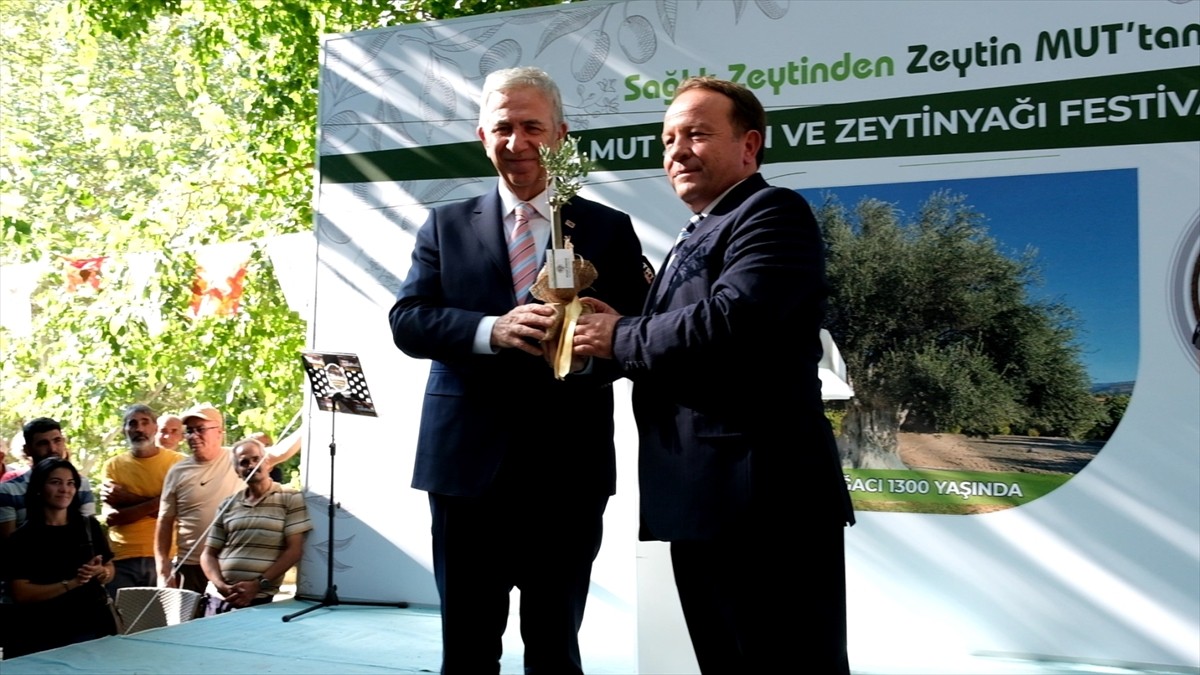 Mersin'de ilk kez organize edilen Mut Zeytin ve Zeytinyağı Festivali düzenlenen törenle başladı....