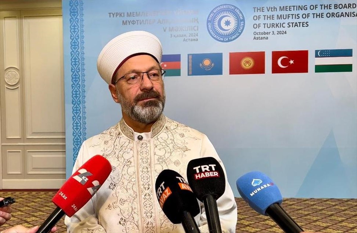 Diyanet İşleri Başkanı Prof. Dr Ali Erbaş, Türk Devletleri Teşkilatı (TDT) Diyanet İşleri ve Dini...