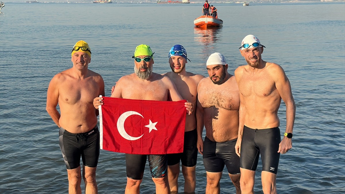 4. İskenderun Körfezi Açık Deniz Yüzme Maratonu, Hatay'ın İskenderun’da tamamlandı. Adana'nın...