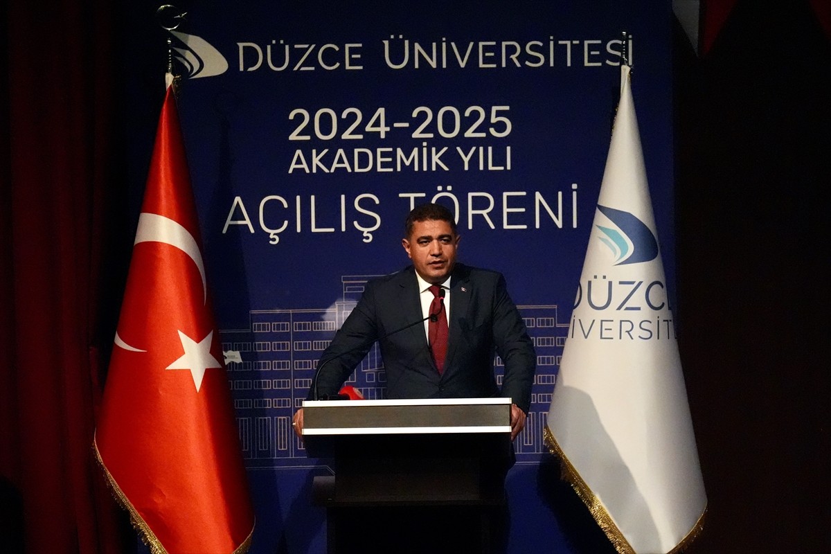 TBMM Başkanı Numan Kurtulmuş, Düzce Üniversitesi Akademik Yıl Açılış Töreni'ne...