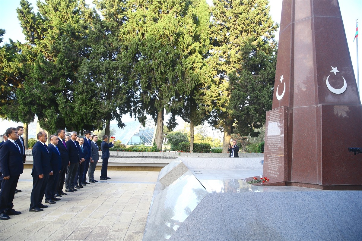 Türk Devletleri Teşkilatı (TDT) 4. Sağlık Bakanları Toplantısı'na katılmak üzere Azerbaycan'a...